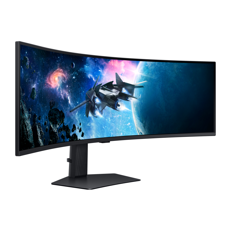 Samsung Odyssey G9 S49CG954EU LED Monitor Gaming Curvo, 124,5 cm (49"), 5120 x 1440 pixels Dual QHD, 240Hz, HDMI, DisplayPort, USB-C, Ajuste de Altura, Preto - LS49CG954EUXEN - 8806095234915