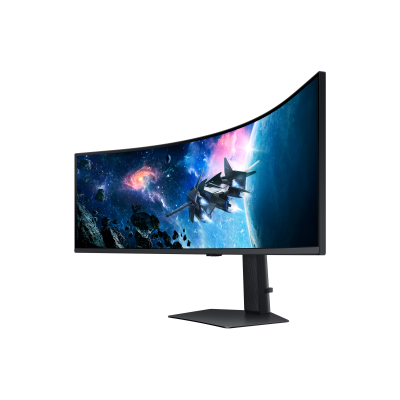 Samsung Odyssey G9 S49CG954EU LED Monitor Gaming Curvo, 124,5 cm (49"), 5120 x 1440 pixels Dual QHD, 240Hz, HDMI, DisplayPort, USB-C, Ajuste de Altura, Preto - LS49CG954EUXEN - 8806095234915