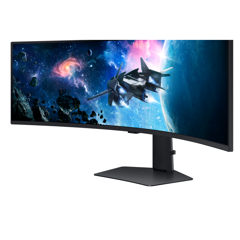 Samsung Odyssey G9 S49CG954EU LED Monitor Gaming Curvo, 124,5 cm (49"), 5120 x 1440 pixels Dual QHD, 240Hz, HDMI, DisplayPort, USB-C, Ajuste de Altura, Preto - LS49CG954EUXEN - 8806095234915