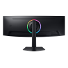 Samsung Odyssey G9 S49CG954EU LED Monitor Gaming Curvo, 124,5 cm (49"), 5120 x 1440 pixels Dual QHD, 240Hz, HDMI, DisplayPort, USB-C, Ajuste de Altura, Preto - LS49CG954EUXEN - 8806095234915