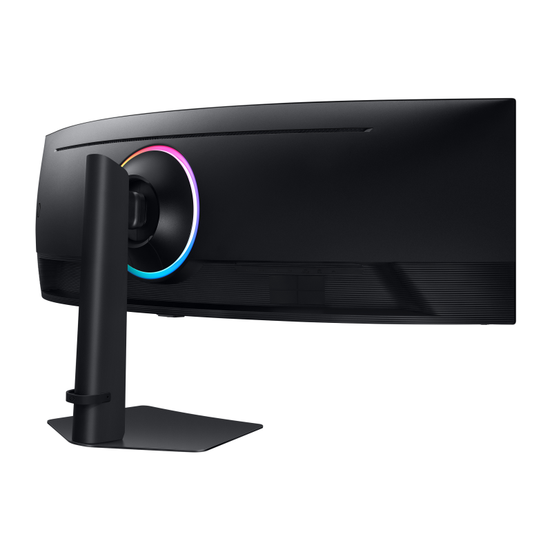 Samsung Odyssey G9 S49CG954EU LED Monitor Gaming Curvo, 124,5 cm (49"), 5120 x 1440 pixels Dual QHD, 240Hz, HDMI, DisplayPort, USB-C, Ajuste de Altura, Preto - LS49CG954EUXEN - 8806095234915