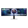 Samsung Odyssey G9 S49DG934SU OLED Monitor Gaming Curvo, 124,5 cm (49"), 5120 x 1440 pixels Dual QHD, 240Hz, USB-C, DisplayPort, HDMI, Ajuste de Altura, Prateado - LS49DG934SUXEN - 8806095700656