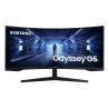 Samsung Odyssey G5 LC34G55TWWP LED Monitor Gaming Curvo, 86,4 cm (34"), 3440 x 1440 pixels UltraWide Quad HD, 165Hz, USB-C, DisplayPort, HDMI, Ajuste de inclinação, Preto - LC34G55TWWPXEN - 8806094796315