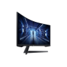 Samsung Odyssey G5 LC34G55TWWP LED Monitor Gaming Curvo, 86,4 cm (34"), 3440 x 1440 pixels UltraWide Quad HD, 165Hz, USB-C, DisplayPort, HDMI, Ajuste de inclinação, Preto - LC34G55TWWPXEN - 8806094796315