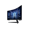 Samsung Odyssey G5 LC34G55TWWP LED Monitor Gaming Curvo, 86,4 cm (34"), 3440 x 1440 pixels UltraWide Quad HD, 165Hz, USB-C, DisplayPort, HDMI, Ajuste de inclinação, Preto - LC34G55TWWPXEN - 8806094796315