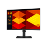 Samsung Essential LS24D400GAU LCD Monitor Profissional Plano, 61 cm (24"), 1920 x 1080 pixels Full HD, 100Hz, HDMI, DisplayPort, Ajuste de Altura, Pivot, Preto - LS24D400GAUXEN - 8806095802992