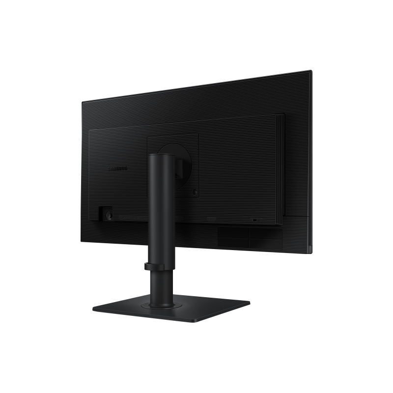 Samsung Essential LS24D400GAU LCD Monitor Profissional Plano, 61 cm (24"), 1920 x 1080 pixels Full HD, 100Hz, HDMI, DisplayPort, Ajuste de Altura, Pivot, Preto - LS24D400GAUXEN - 8806095802992