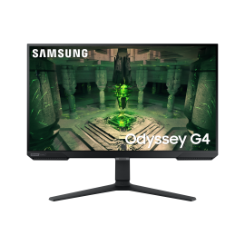 Samsung Odyssey G4 S27BG400EU IPS Monitor Gaming Plano, 68,6 cm (27"), 1920 x 1080 pixels Full HD, 240Hz, HDMI, DisplayPort, Ajuste de Altura, Pivot, Preto - LS27BG400EUXEN - 8806094341966
