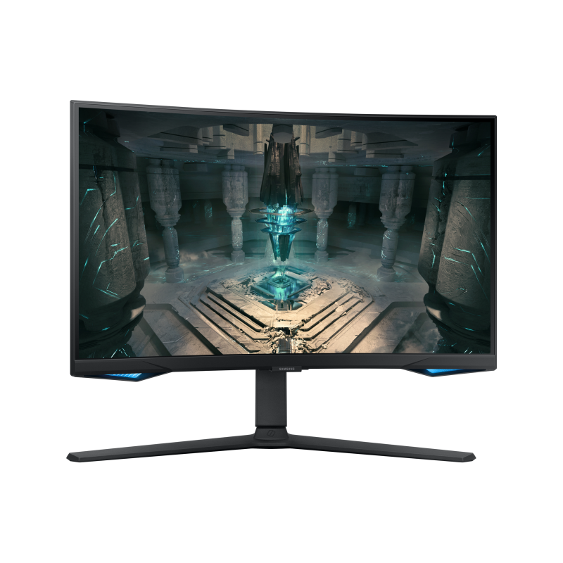 Samsung Odyssey G6 S27BG650EU VA Monitor Gaming Curvo, 68,6 cm (27"), 2560 x 1440 pixels Quad HD, 240Hz, HDMI, DisplayPort, USB-C, Ajuste de Altura, Pivot, Altifalantes Integrados, Preto - LS27BG650EUXEN - 8806094192599