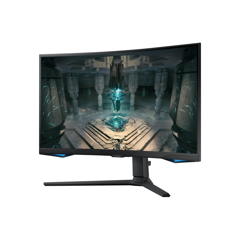 Samsung Odyssey G6 S27BG650EU VA Monitor Gaming Curvo, 68,6 cm (27"), 2560 x 1440 pixels Quad HD, 240Hz, HDMI, DisplayPort, USB-C, Ajuste de Altura, Pivot, Altifalantes Integrados, Preto - LS27BG650EUXEN - 8806094192599