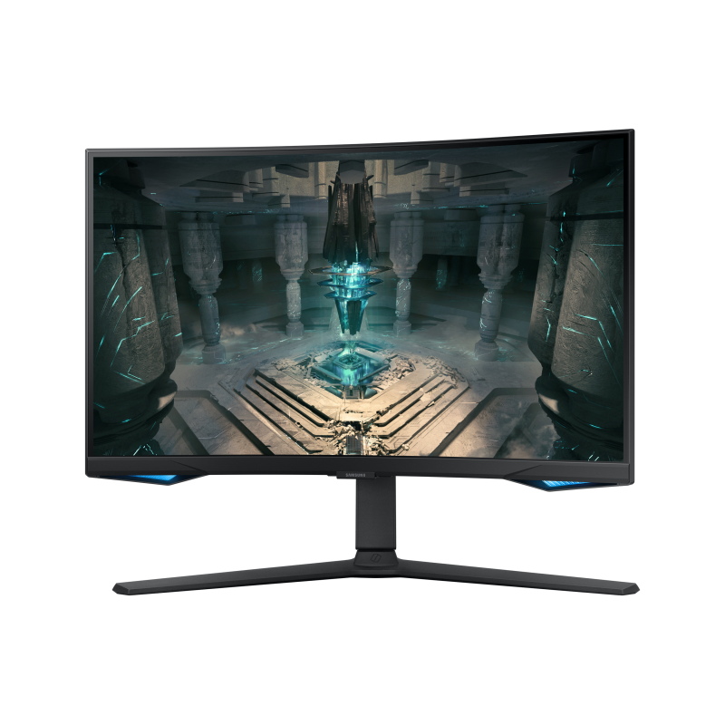 Samsung Odyssey G6 S27BG650EU VA Monitor Gaming Curvo, 68,6 cm (27"), 2560 x 1440 pixels Quad HD, 240Hz, HDMI, DisplayPort, USB-C, Ajuste de Altura, Pivot, Altifalantes Integrados, Preto - LS27BG650EUXEN - 8806094192599