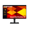 Samsung Essential S27D400GAU LCD Monitor Profissional Plano, 68,6 cm (27"), 1920 x 1080 pixels Full HD, 100Hz, HDMI, DisplayPort, Ajuste de Altura, Pivot, Preto - LS27D400GAUXEN - 8806095803050