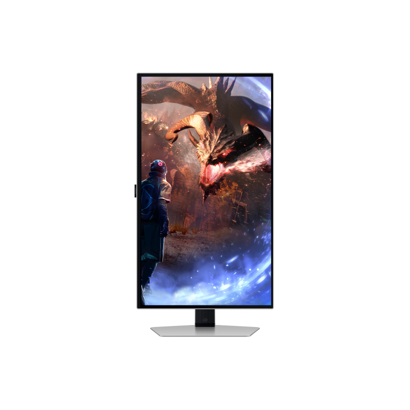 Samsung Odyssey G6 S27DG602SU OLED Monitor Gaming Plano, 68,6 cm (27"), 2560 x 1440 pixels Quad HD, 360Hz, HDMI, DisplayPort, Ajuste de Altura, Pivot, Prateado - LS27DG602SUXEN - 8806095503165