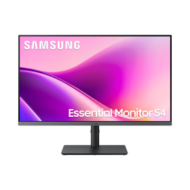 Samsung Essential S27F430UAU LCD Monitor Profissional Plano, 68,6 cm (27"), 1920 x 1080 pixels Full HD, 100Hz, HDMI, DisplayPort, Ajuste de Altura, Pivot, Preto - LS27F430UAUXEN - 8806097199113