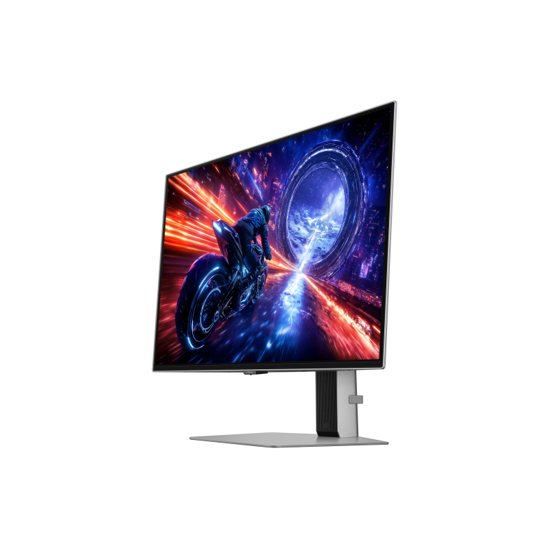 Samsung Odyssey G6 G60SF S27FG602SU QD-OLED Monitor Gaming Plano, 68,6 cm (27"), 2560 x 1440 pixels Quad HD, 500Hz, USB-C, DisplayPort, HDMI, Ajuste de Altura, Pivot, Prateado - LS27FG602SUXEN - 8806097455905