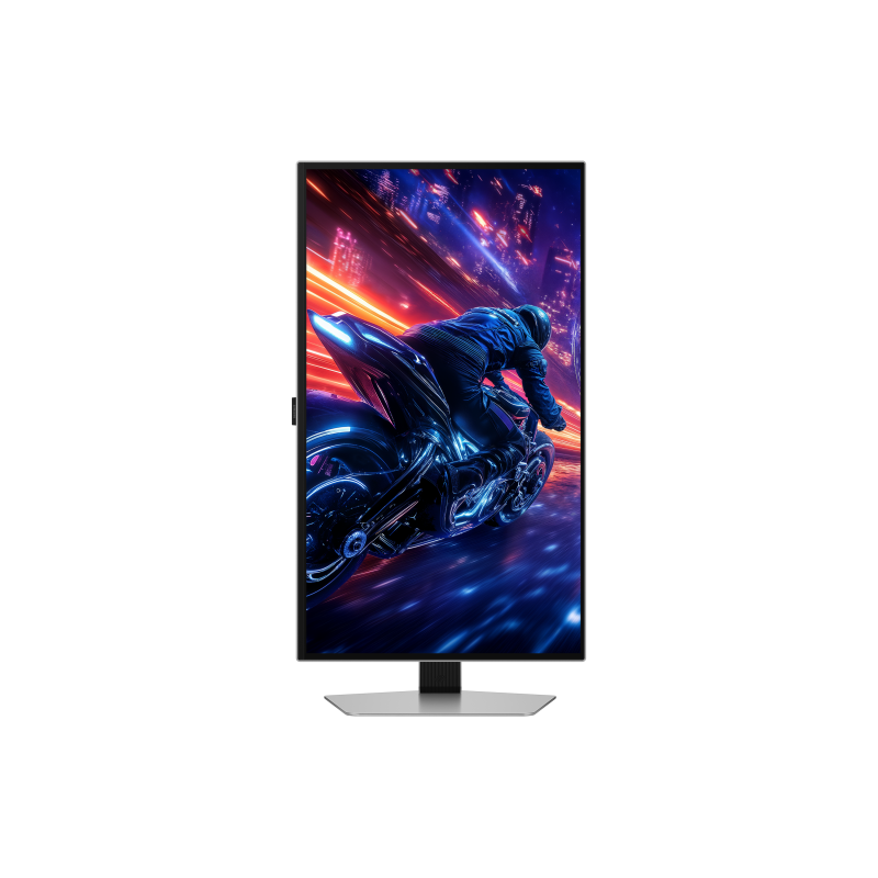 Samsung Odyssey G6 G60SF S27FG602SU QD-OLED Monitor Gaming Plano, 68,6 cm (27"), 2560 x 1440 pixels Quad HD, 500Hz, USB-C, DisplayPort, HDMI, Ajuste de Altura, Pivot, Prateado - LS27FG602SUXEN - 8806097455905