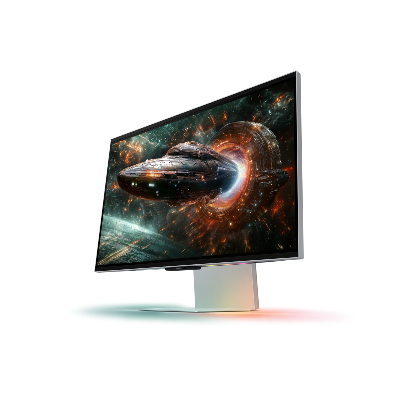 Samsung Odyssey S27FG900XU IPS Monitor Gaming Plano, 68,6 cm (27"), 3840 x 2160 pixels 4K Ultra HD, 165Hz, HDMI, DisplayPort, Ajuste de Altura, Pivot, Altifalantes Integrados, Prateado - LS27FG900XUXEN - 8806097170631