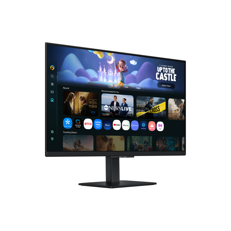 Samsung M5 S27FM500EU LCD Monitor Plano, 68,6 cm (27"), 1920 x 1080 pixels Full HD, Smart TV, 60Hz, HDMI, Altifalantes Integrados, Preto - LS27FM500EUXEN - 8806097419273