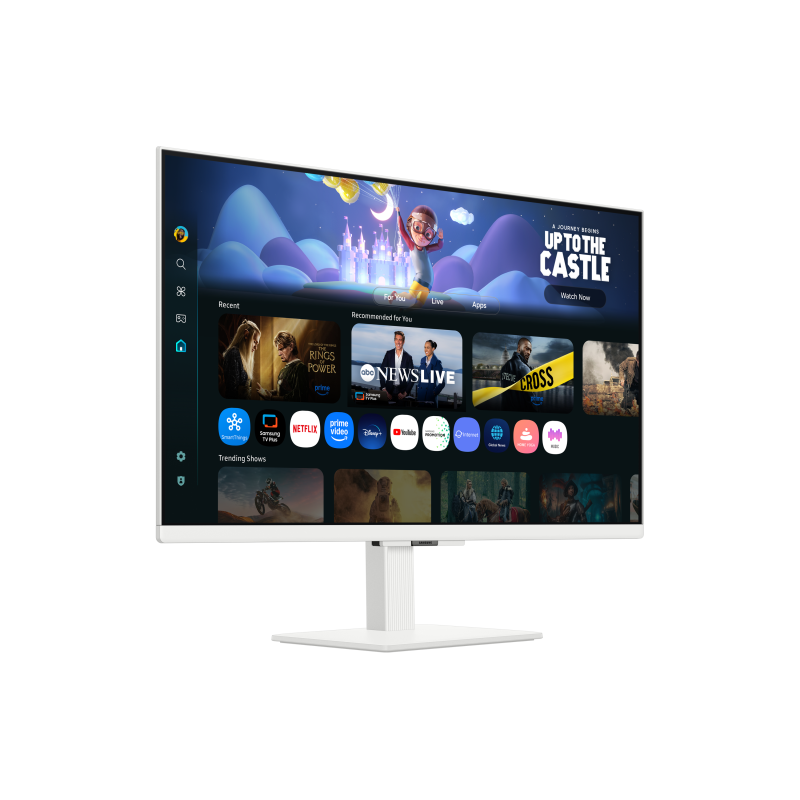 Samsung M5 S27FM501EU LCD Monitor Plano, 68,6 cm (27"), 1920 x 1080 pixels Full HD, Smart TV, 60Hz, HDMI, Altifalantes Integrados, Branco - LS27FM501EUXEN - 8806097418948