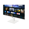 Samsung M5 S27FM501EU LCD Monitor Plano, 68,6 cm (27"), 1920 x 1080 pixels Full HD, Smart TV, 60Hz, HDMI, Altifalantes Integrados, Branco - LS27FM501EUXEN - 8806097418948