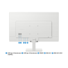 Samsung M5 S27FM501EU LCD Monitor Plano, 68,6 cm (27"), 1920 x 1080 pixels Full HD, Smart TV, 60Hz, HDMI, Altifalantes Integrados, Branco - LS27FM501EUXEN - 8806097418948