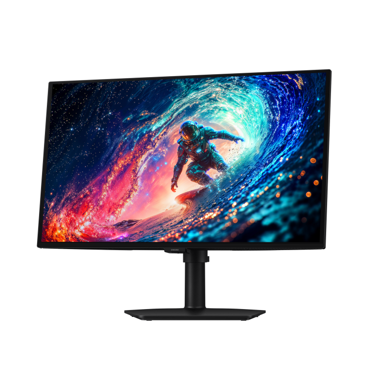 Samsung Odyssey S27HG612SU QD-OLED Monitor Gaming Plano, 68,6 cm (27"), 2560 x 1440 pixels Quad HD, 240Hz, HDMI, DisplayPort, Ajuste de Altura, Pivot, Preto - LS27HG612SUXEN - 8806097910381