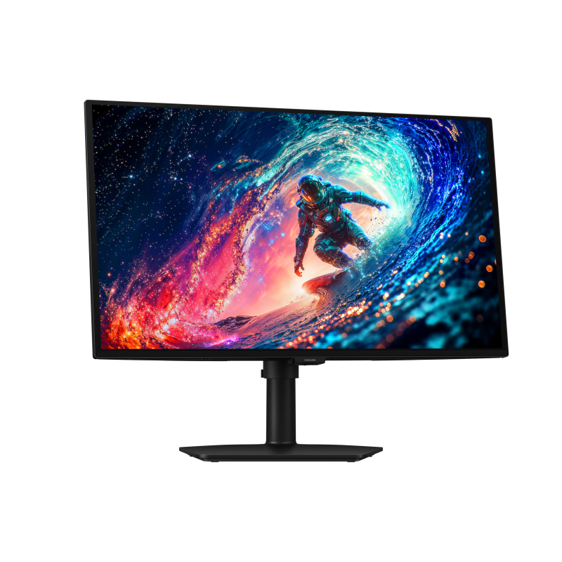 Samsung Odyssey S27HG612SU QD-OLED Monitor Gaming Plano, 68,6 cm (27"), 2560 x 1440 pixels Quad HD, 240Hz, HDMI, DisplayPort, Ajuste de Altura, Pivot, Preto - LS27HG612SUXEN - 8806097910381