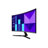 Samsung Essential S32D390GAU LCD Monitor Profissional Curvo, 81,3 cm (32"), 1920 x 1080 pixels Full HD, 100Hz, HDMI, VGA, Ajuste de inclinação, Preto - LS32D390GAUXEN - 8806095846705