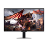Samsung Odyssey S32DG800SU OLED Monitor Gaming Plano, 81,3 cm (32"), 3840 x 2160 pixels 4K Ultra HD, 240Hz, USB-C, DisplayPort, HDMI, Ajuste de Altura, Pivot, Altifalantes Integrados, Prateado - LS32DG800SUXEN - 8806095494142