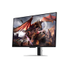 Samsung Odyssey S32DG800SU OLED Monitor Gaming Plano, 81,3 cm (32"), 3840 x 2160 pixels 4K Ultra HD, 240Hz, USB-C, DisplayPort, HDMI, Ajuste de Altura, Pivot, Altifalantes Integrados, Prateado - LS32DG800SUXEN - 8806095494142