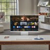 Samsung M8 M80F S32FM801UU VA Monitor Plano, 81,3 cm (32"), 3840 x 2160 pixels 4K Ultra HD, Smart TV, 60Hz, USB-C, HDMI, Ajuste de Altura, Pivot, Altifalantes Integrados, Branco - LS32FM801UUXEN - 8806097118763