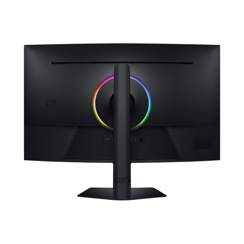 Samsung Odyssey S37FG756E VA Monitor Gaming Curvo, 94 cm (37"), 3840 x 2160 pixels 4K Ultra HD, 165Hz, USB-C, DisplayPort, HDMI, Ajuste de Altura, Preto - LS37FG756EUXEN - 8806097438519