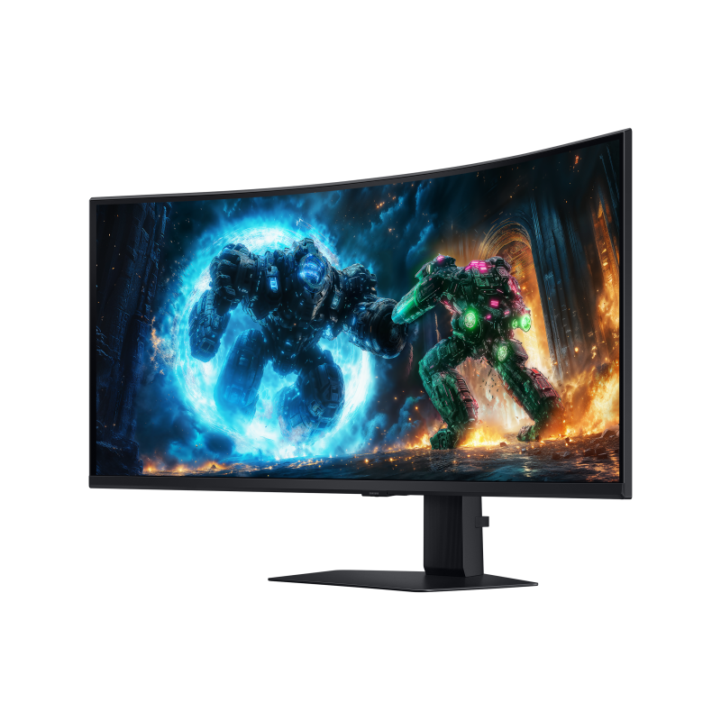 Samsung Odyssey G7 S40FG756EU VA Monitor Gaming Curvo, 101,6 cm (40"), 5120 x 2160 pixels WUHD, 180Hz, HDMI, DisplayPort, Ajuste de Altura, Preto - LS40FG756EUXEN - 8806097438540