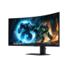 Samsung Odyssey G7 S40FG756EU VA Monitor Gaming Curvo, 101,6 cm (40"), 5120 x 2160 pixels WUHD, 180Hz, HDMI, DisplayPort, Ajuste de Altura, Preto - LS40FG756EUXEN - 8806097438540