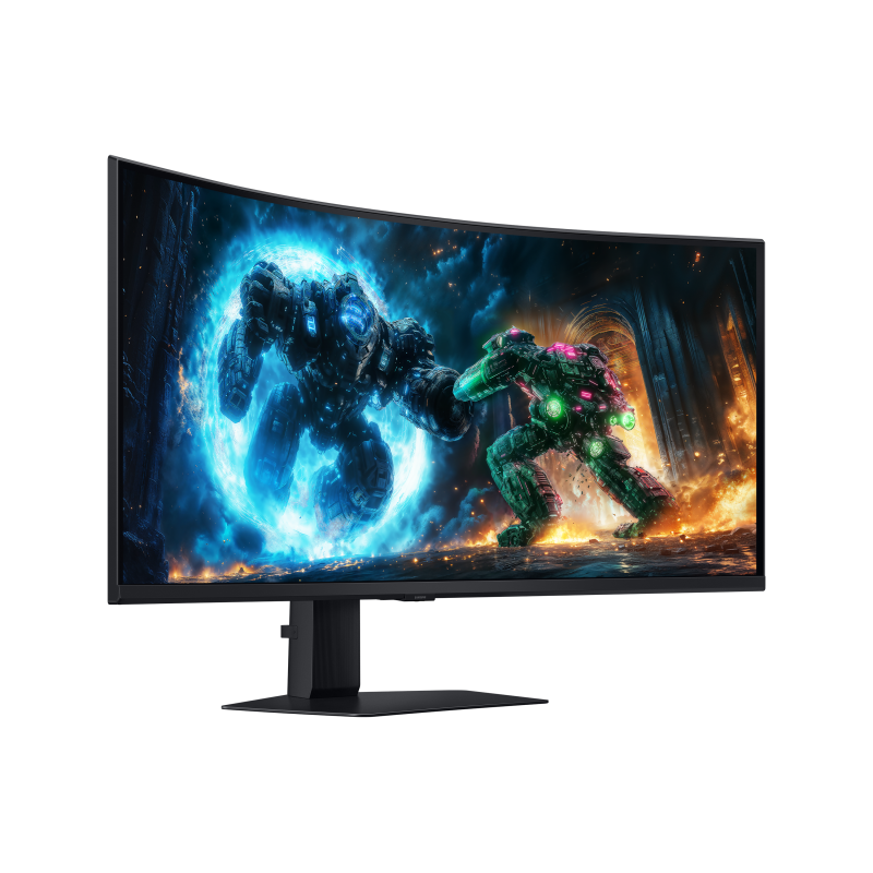 Samsung Odyssey G7 S40FG756EU VA Monitor Gaming Curvo, 101,6 cm (40"), 5120 x 2160 pixels WUHD, 180Hz, HDMI, DisplayPort, Ajuste de Altura, Preto - LS40FG756EUXEN - 8806097438540