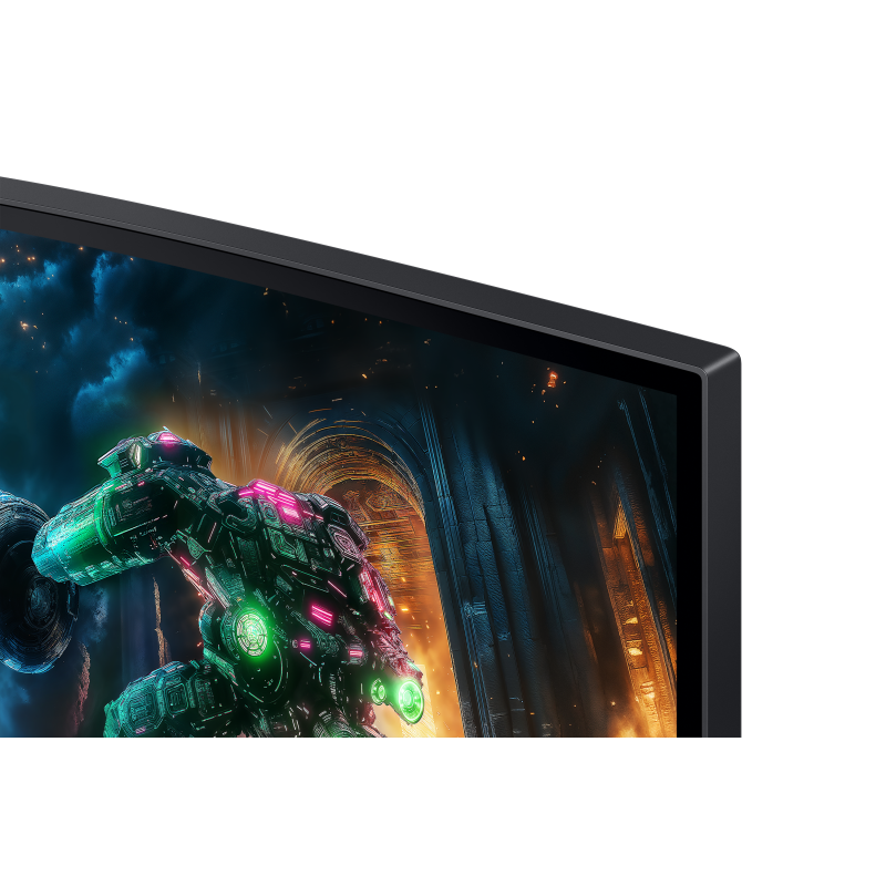 Samsung Odyssey G7 S40FG756EU VA Monitor Gaming Curvo, 101,6 cm (40"), 5120 x 2160 pixels WUHD, 180Hz, HDMI, DisplayPort, Ajuste de Altura, Preto - LS40FG756EUXEN - 8806097438540