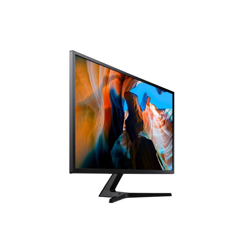 Samsung U32J590UQP VA Monitor Profissional Plano, 81,3 cm (32"), 3840 x 2160 pixels 4K Ultra HD, 60Hz, HDMI, DisplayPort, Ajuste de inclinação, Cinzento - LU32J590UQPXEN - 8806094771961