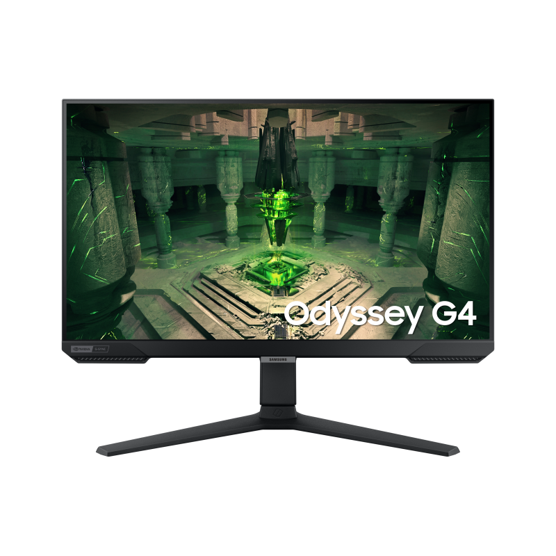 Samsung Odyssey S25BG400EU IPS Monitor Gaming Plano, 63,5 cm (25"), 1920 x 1080 pixels Full HD, 240Hz, HDMI, DisplayPort, Ajuste de Altura, Pivot, Preto - LS25BG400EUXEN - 8806094341850