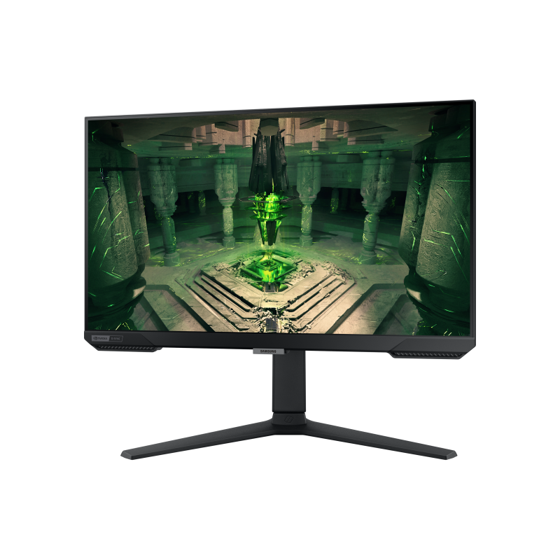 Samsung Odyssey S25BG400EU IPS Monitor Gaming Plano, 63,5 cm (25"), 1920 x 1080 pixels Full HD, 240Hz, HDMI, DisplayPort, Ajuste de Altura, Pivot, Preto - LS25BG400EUXEN - 8806094341850