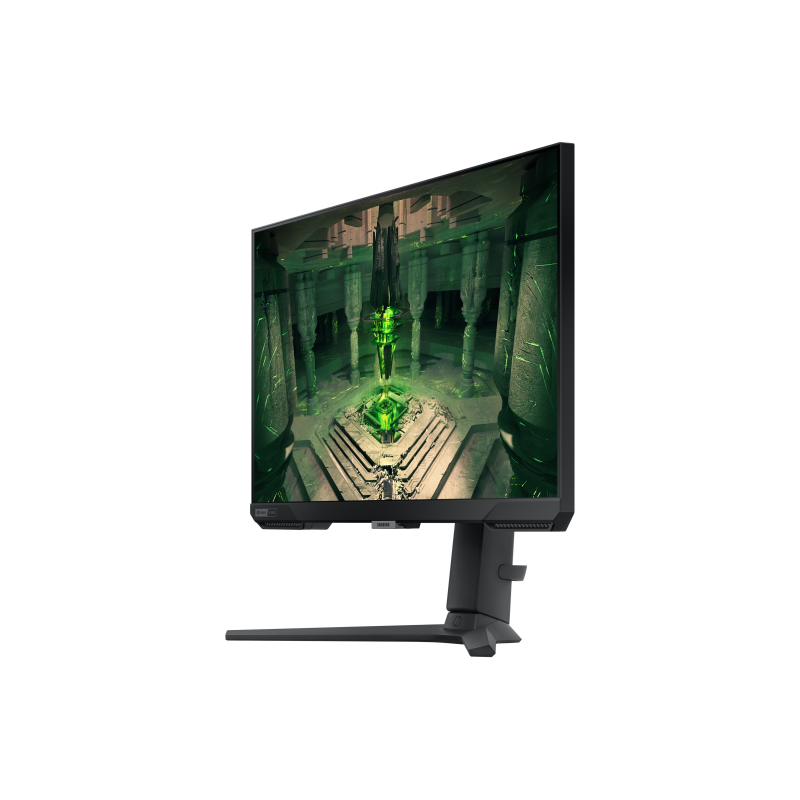 Samsung Odyssey S25BG400EU IPS Monitor Gaming Plano, 63,5 cm (25"), 1920 x 1080 pixels Full HD, 240Hz, HDMI, DisplayPort, Ajuste de Altura, Pivot, Preto - LS25BG400EUXEN - 8806094341850