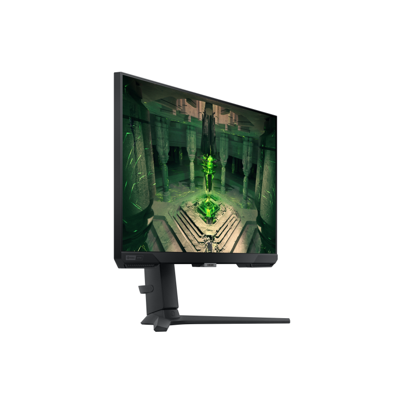 Samsung Odyssey S25BG400EU IPS Monitor Gaming Plano, 63,5 cm (25"), 1920 x 1080 pixels Full HD, 240Hz, HDMI, DisplayPort, Ajuste de Altura, Pivot, Preto - LS25BG400EUXEN - 8806094341850