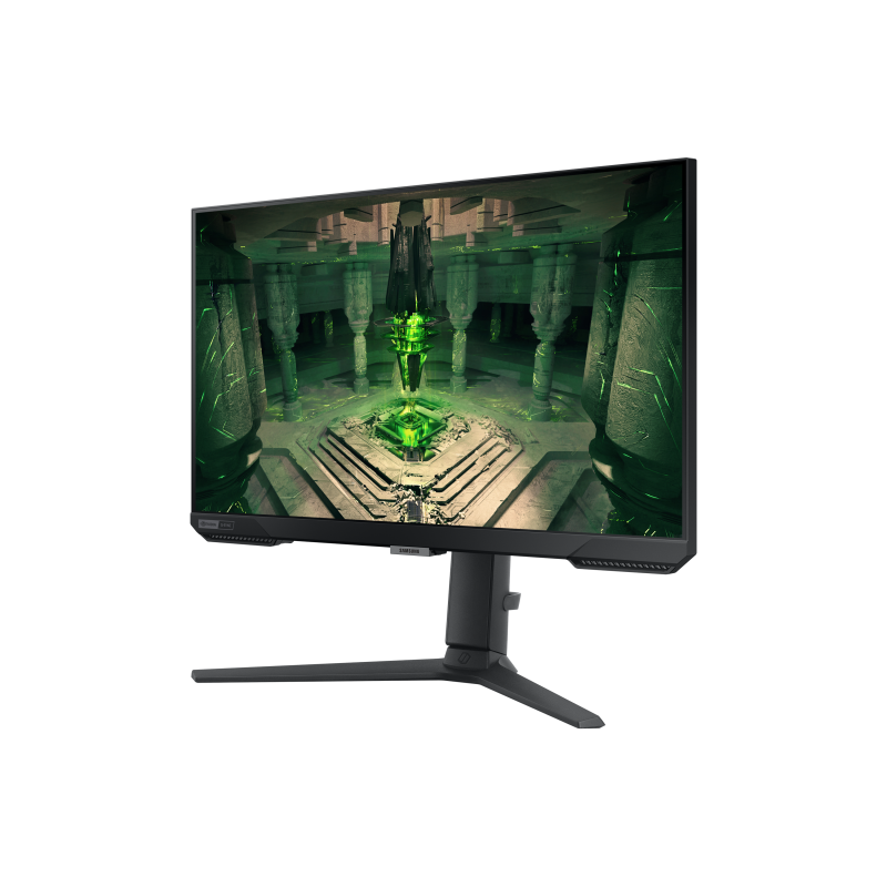 Samsung Odyssey S25BG400EU IPS Monitor Gaming Plano, 63,5 cm (25"), 1920 x 1080 pixels Full HD, 240Hz, HDMI, DisplayPort, Ajuste de Altura, Pivot, Preto - LS25BG400EUXEN - 8806094341850