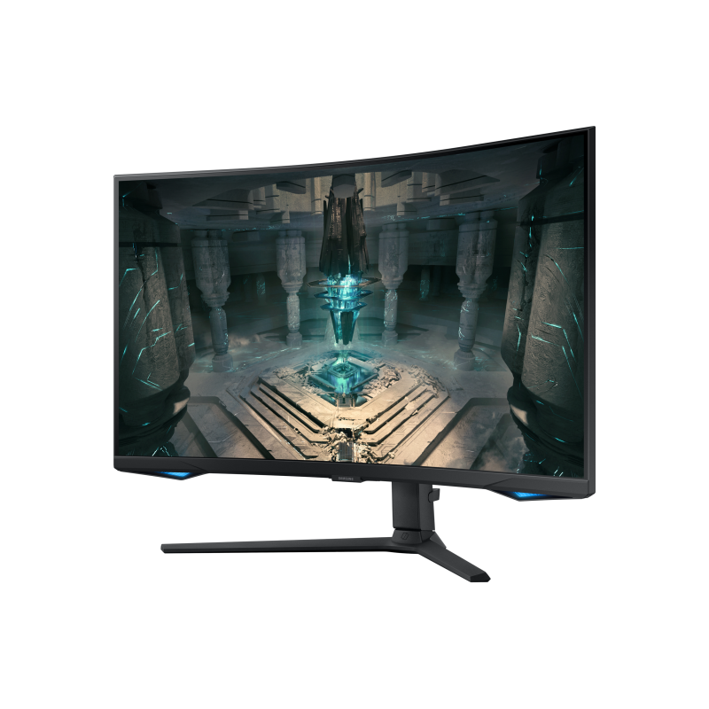 Samsung Odyssey S32BG650EU LED Monitor Gaming Curvo, 81,3 cm (32"), 2560 x 1440 pixels Quad HD, 240Hz, HDMI, DisplayPort, USB-C, Ajuste de Altura, Pivot, Altifalantes Integrados, Preto - LS32BG650EUXEN - 8806094192711