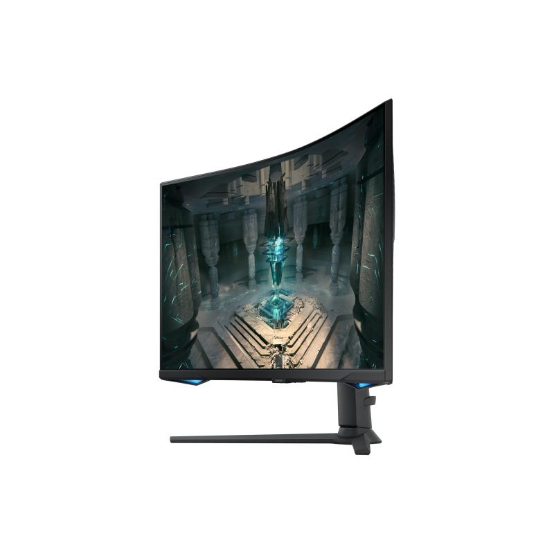 Samsung Odyssey S32BG650EU LED Monitor Gaming Curvo, 81,3 cm (32"), 2560 x 1440 pixels Quad HD, 240Hz, HDMI, DisplayPort, USB-C, Ajuste de Altura, Pivot, Altifalantes Integrados, Preto - LS32BG650EUXEN - 8806094192711