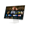 Samsung M8 M80F S32FM801UU V2 LCD Monitor Plano, 81,3 cm (32"), 3840 x 2160 pixels 4K Ultra HD, Smart TV, 60Hz, USB-C, HDMI, Ajuste de Altura, Altifalantes Integrados, Pivot, Branco - LS32FM801UUXDU - 8806097146452