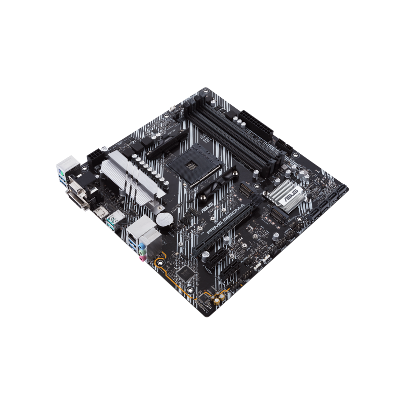 ASUS PRIME B550M-A/CSM Motherboard AMD B550 Socket AM4 DDR4 micro ATX PCIe 4.0 M.2 - 90MB14I0-M0EAYC - 4718017755535