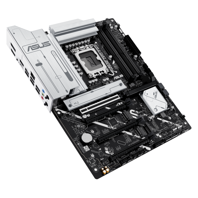 ASUS PRIME Z890-P WIFI Motherboard Intel Z890 Socket LGA 1851 DDR5 ATX PCIe 5.0 M.2 Wi-Fi - 90MB1I70-M0EAY0 - 4711387754818
