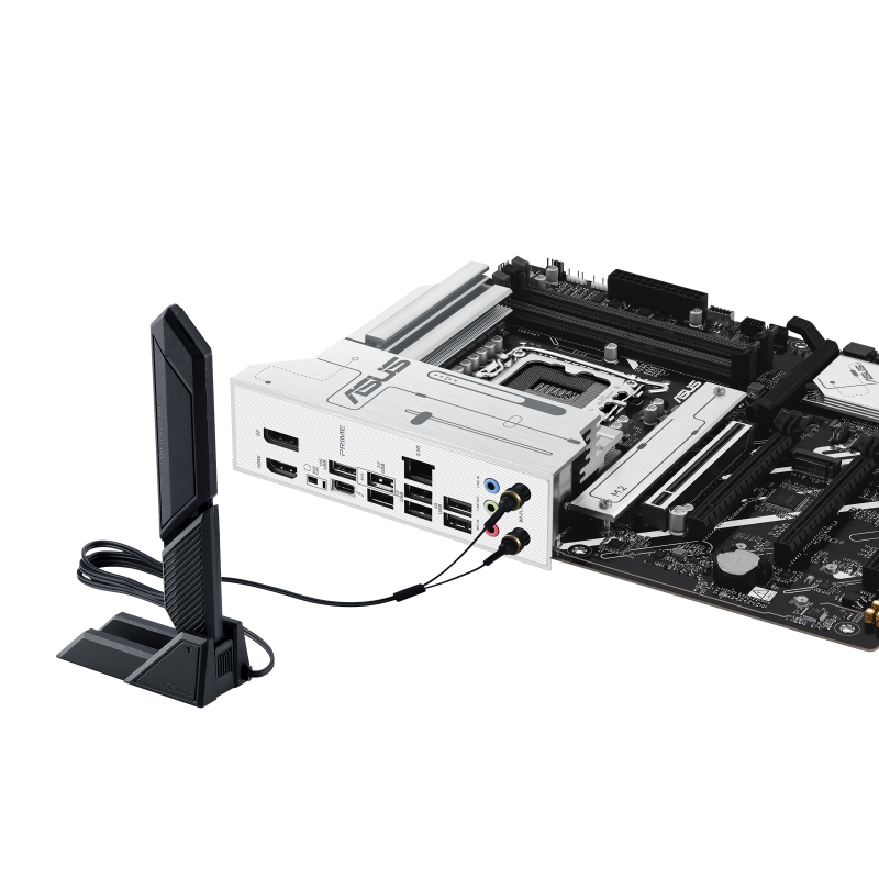ASUS PRIME Z890-P WIFI Motherboard Intel Z890 Socket LGA 1851 DDR5 ATX PCIe 5.0 M.2 Wi-Fi - 90MB1I70-M0EAY0 - 4711387754818