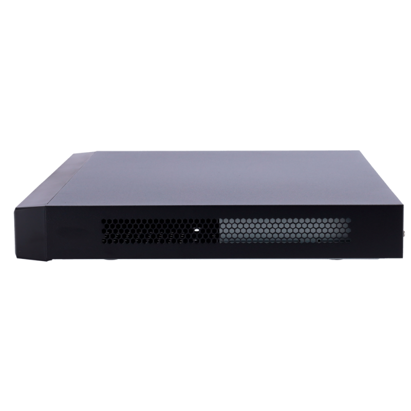 X-Security XS-NVR6232A-8P-WIZ Gravador NVR, 32 CH, 32 IP, 8 PoE, 32 MP, 384 Mbps, 2 HDD até 16 TB, HDMI 4K e VGA, IA, WizSense, Metadados e AcuPick - 8435325487205