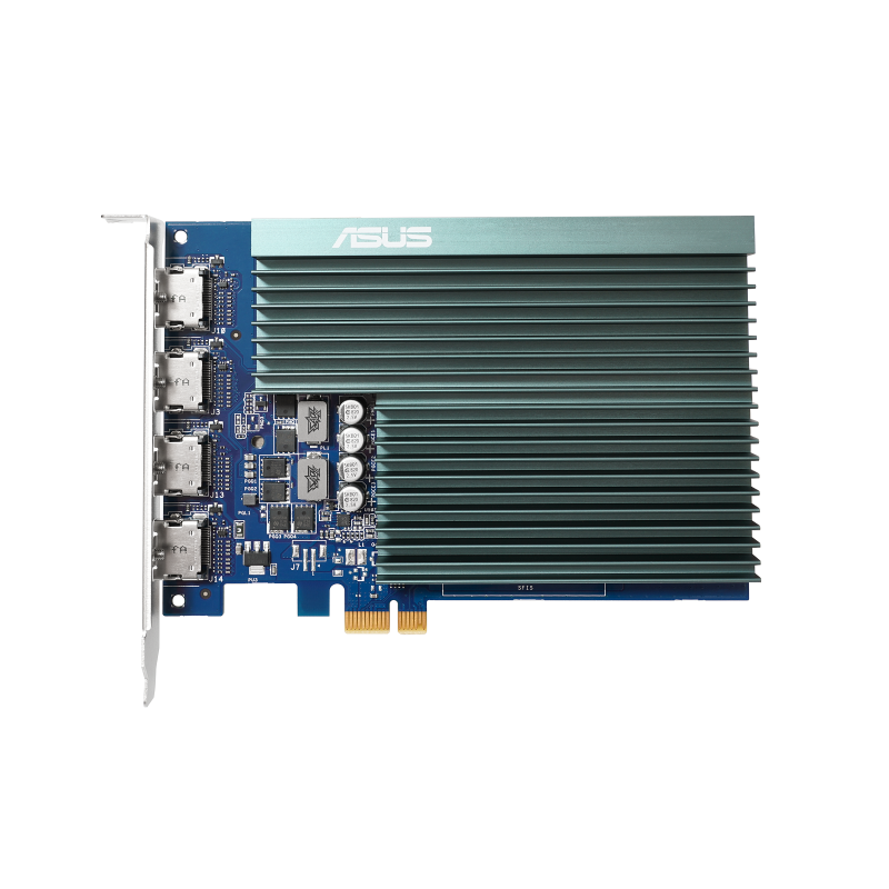 ASUS GeForce GT 730 Placa Gráfica 2GB GDDR5 64-bit PCIe 2.0 Passivo - 90YV0H20-M0NA00 - 4711081369417